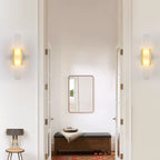 Oblong | Alabaster Wall Sconce, Natural Stone Wall Lamp, Luxury Wall Light for Bedroom and Hallway