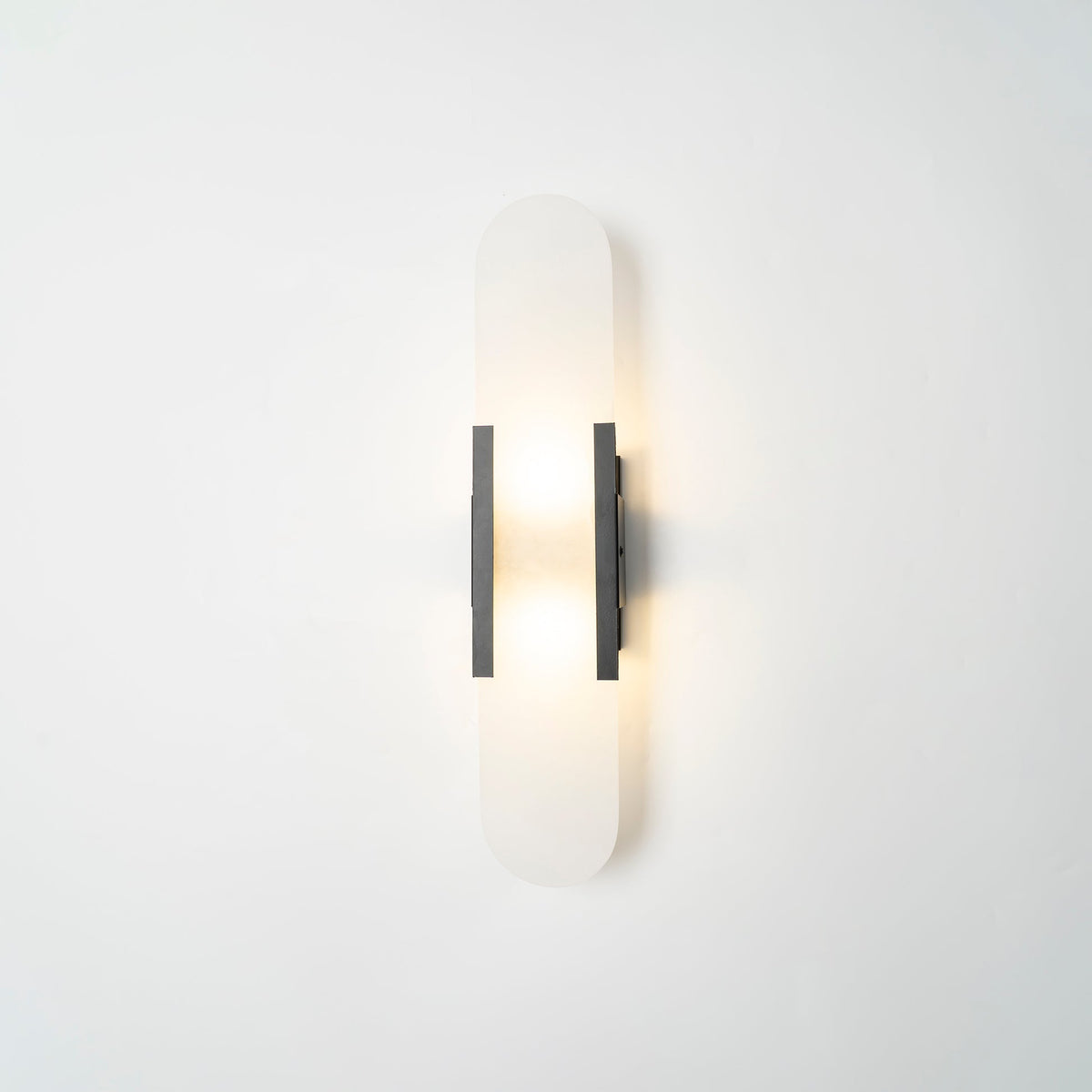 Oblong | Alabaster Wall Sconce, Natural Stone Wall Lamp, Luxury Wall Light for Bedroom and Hallway