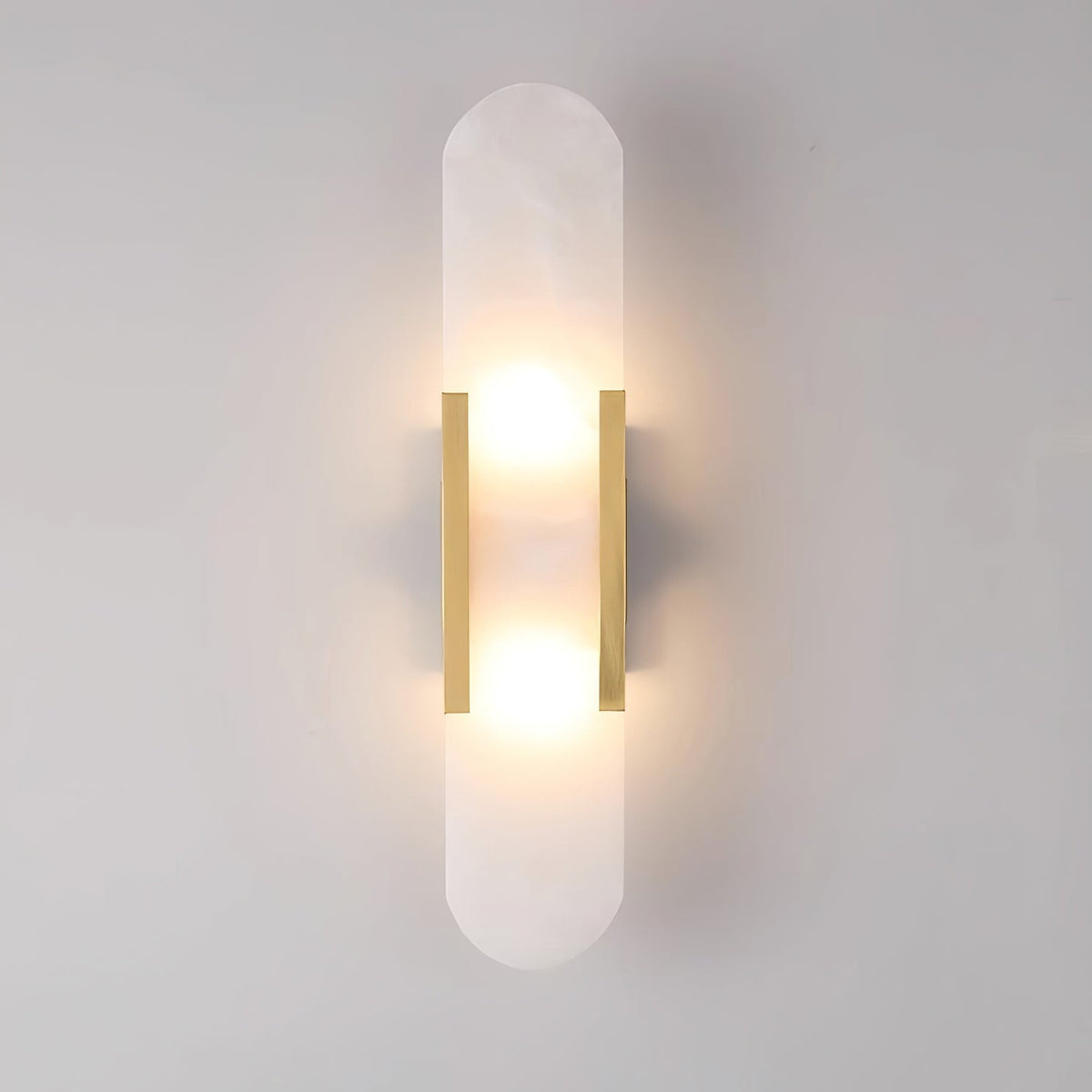 Oblong | Alabaster Wall Sconce, Natural Stone Wall Lamp, Luxury Wall Light for Bedroom and Hallway