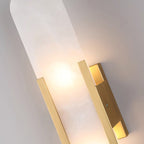 Oblong | Alabaster Wall Sconce, Natural Stone Wall Lamp, Luxury Wall Light for Bedroom and Hallway