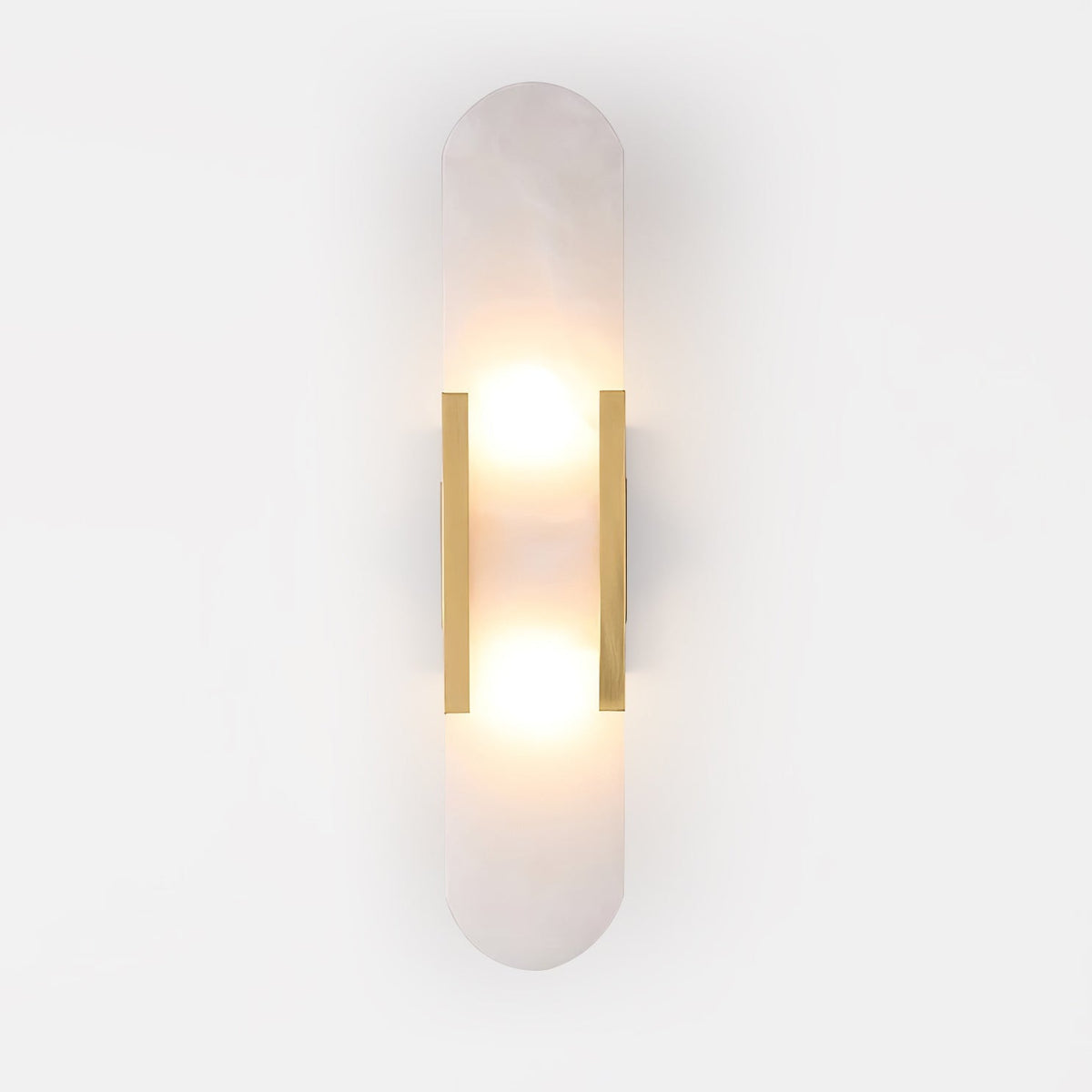 Oblong | Alabaster Wall Sconce, Natural Stone Wall Lamp, Luxury Wall Light for Bedroom and Hallway