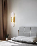 Oblong | Alabaster Wall Sconce, Natural Stone Wall Lamp, Luxury Wall Light for Bedroom and Hallway