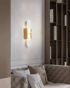 Oblong | Alabaster Wall Sconce, Natural Stone Wall Lamp, Luxury Wall Light for Bedroom and Hallway