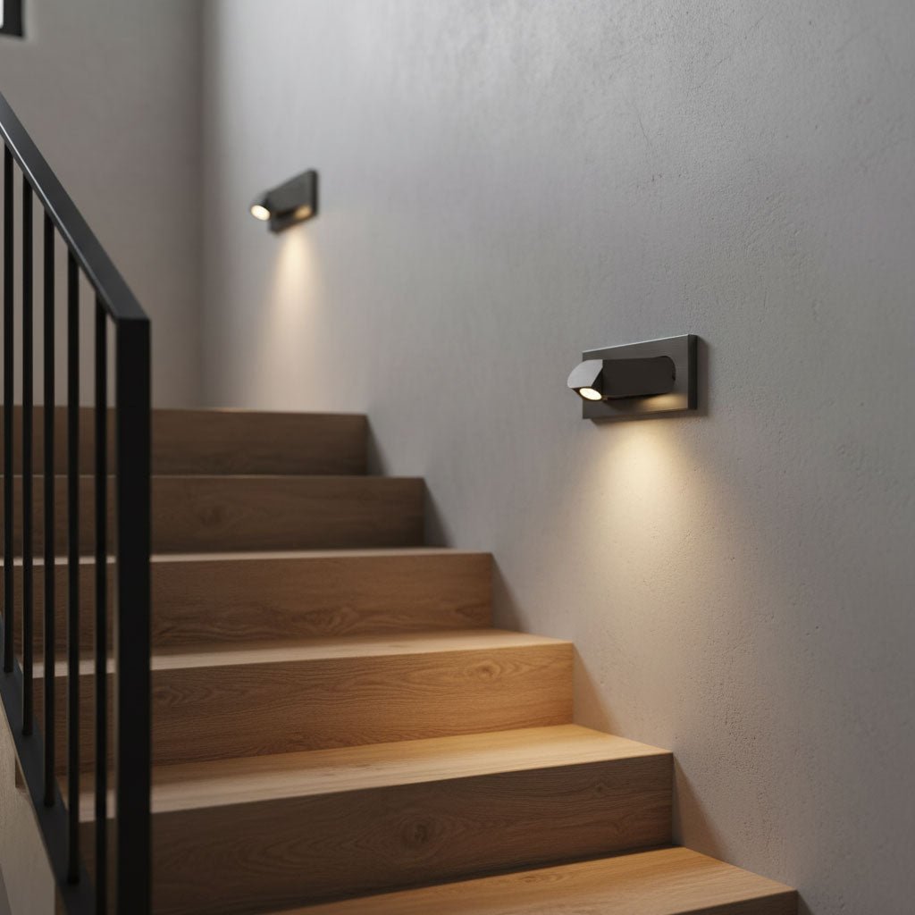 Pivot | LED Bedside Reading Light, Recessed Wall Mounted Reading Lamp, Adjustable Headboard Sconce