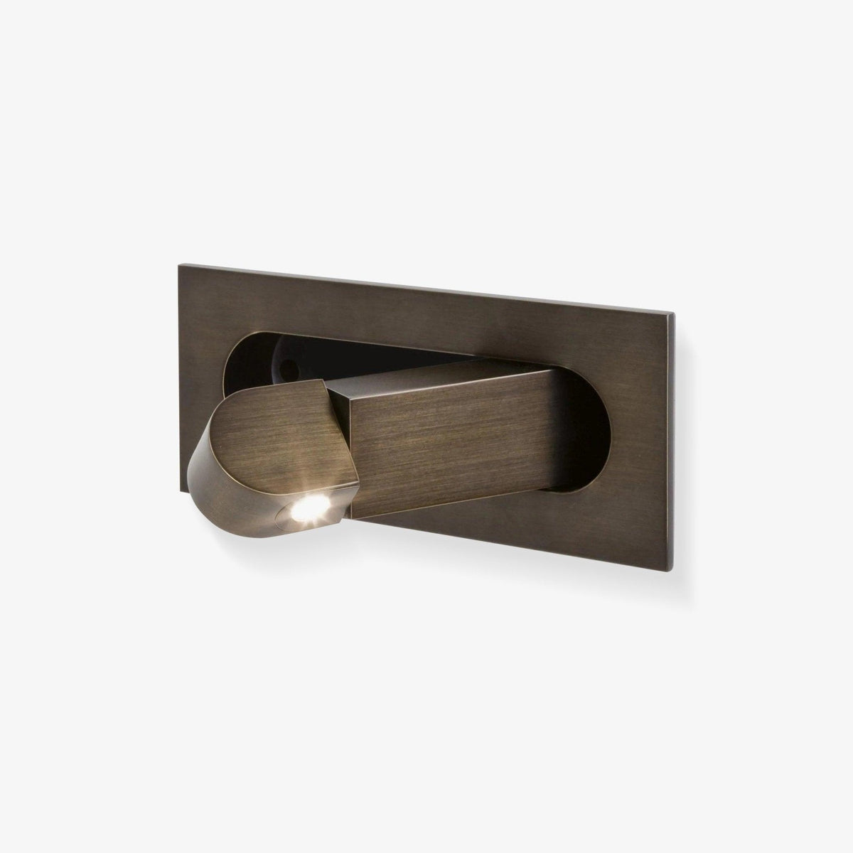 Pivot | LED Bedside Reading Light, Recessed Wall Mounted Reading Lamp, Adjustable Headboard Sconce