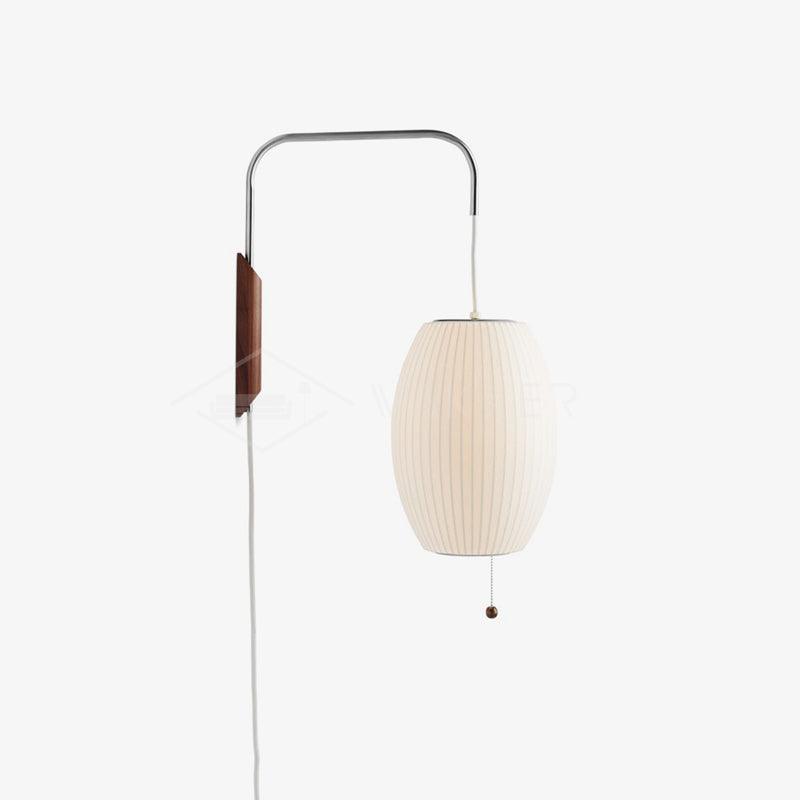 Bubble Ball | Plug In Wall Sconce, Mid Century Swivel Wall Lamp, Globe Bedside Reading Light