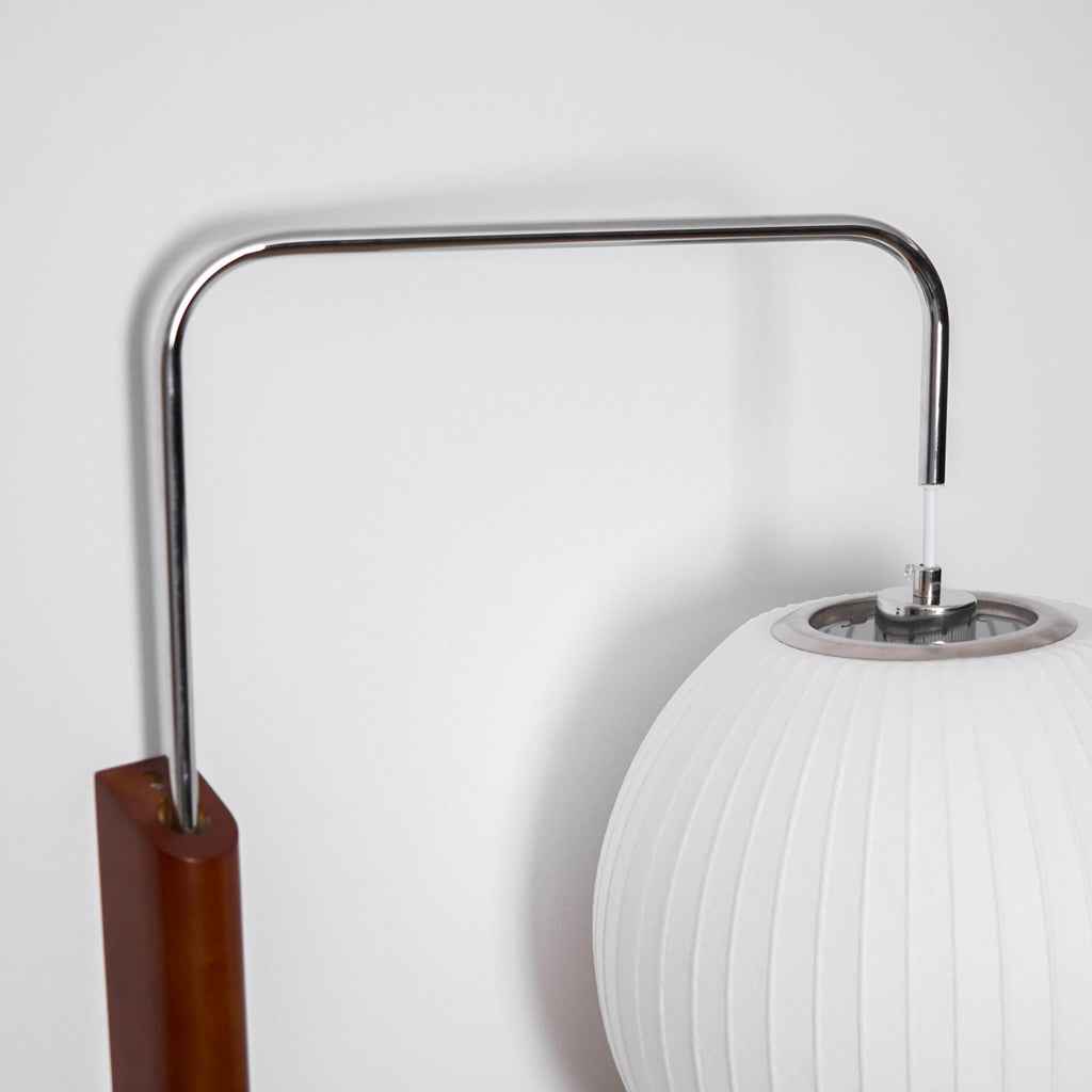 Bubble Ball | Plug In Wall Sconce, Mid Century Swivel Wall Lamp, Globe Bedside Reading Light