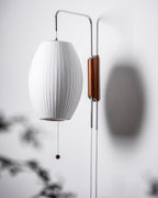 Bubble Ball | Plug In Wall Sconce, Mid Century Swivel Wall Lamp, Globe Bedside Reading Light