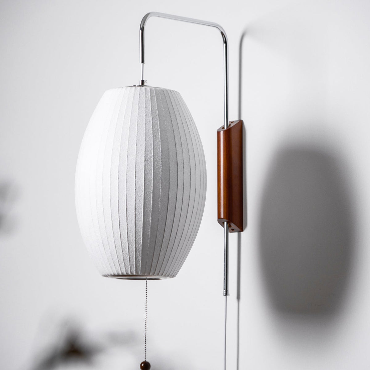 Bubble Ball | Plug In Wall Sconce, Mid Century Swivel Wall Lamp, Globe Bedside Reading Light