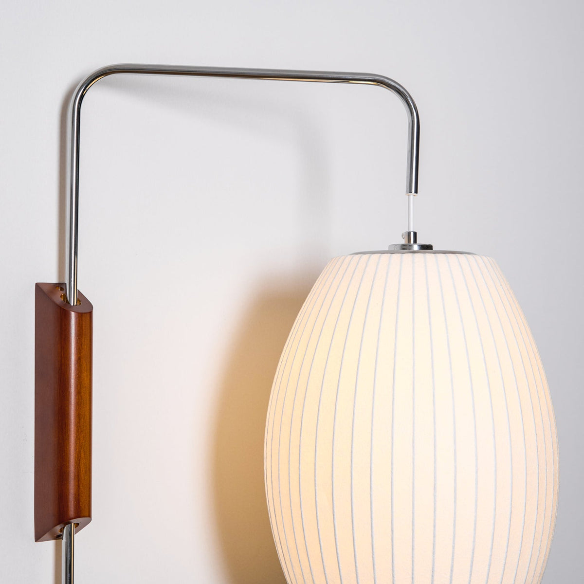 Bubble Ball | Plug In Wall Sconce, Mid Century Swivel Wall Lamp, Globe Bedside Reading Light
