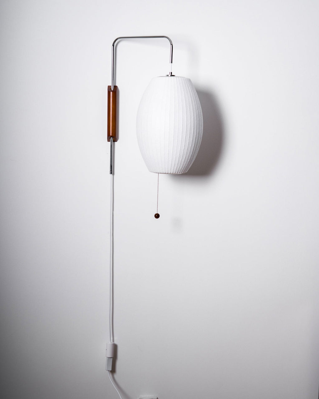 Bubble Ball | Plug In Wall Sconce, Mid Century Swivel Wall Lamp, Globe Bedside Reading Light