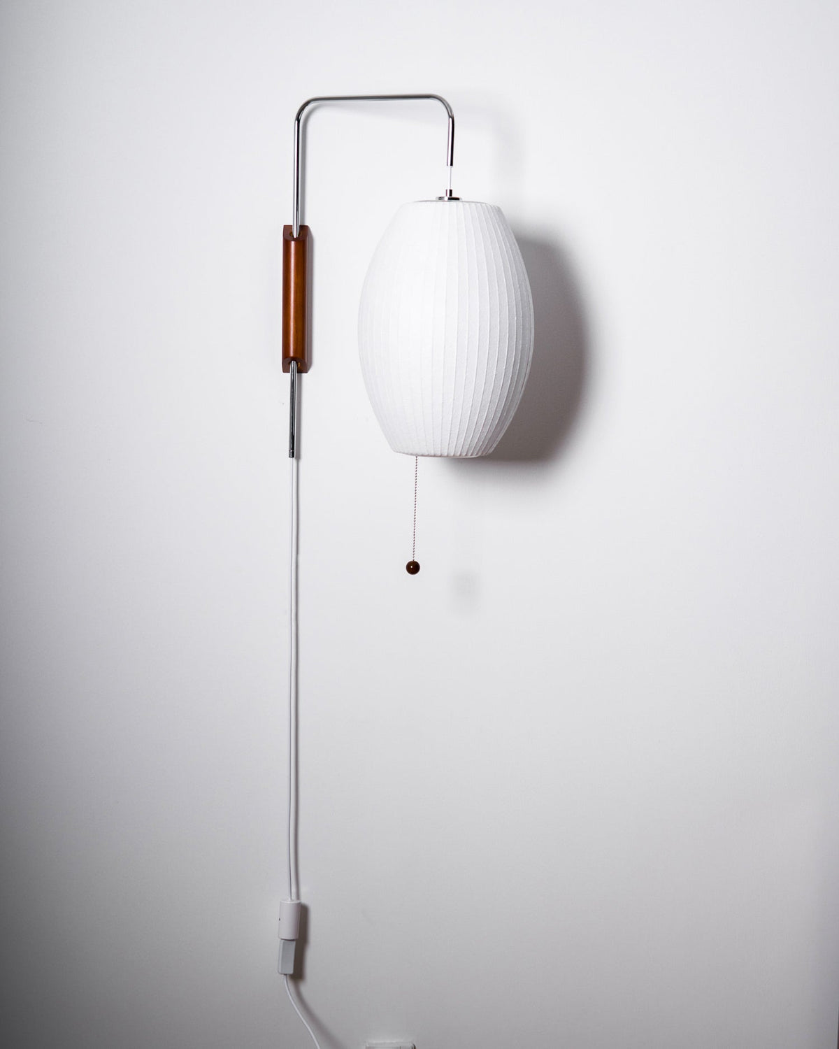 Bubble Ball | Plug In Wall Sconce, Mid Century Swivel Wall Lamp, Globe Bedside Reading Light