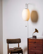 Bubble Ball | Plug In Wall Sconce, Mid Century Swivel Wall Lamp, Globe Bedside Reading Light