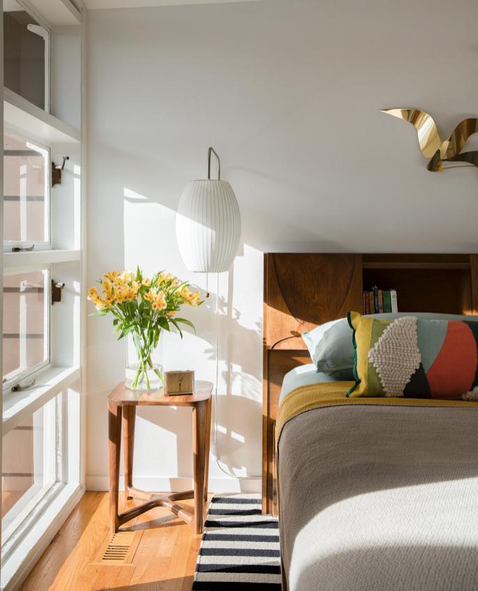 Bubble Ball | Plug In Wall Sconce, Mid Century Swivel Wall Lamp, Globe Bedside Reading Light