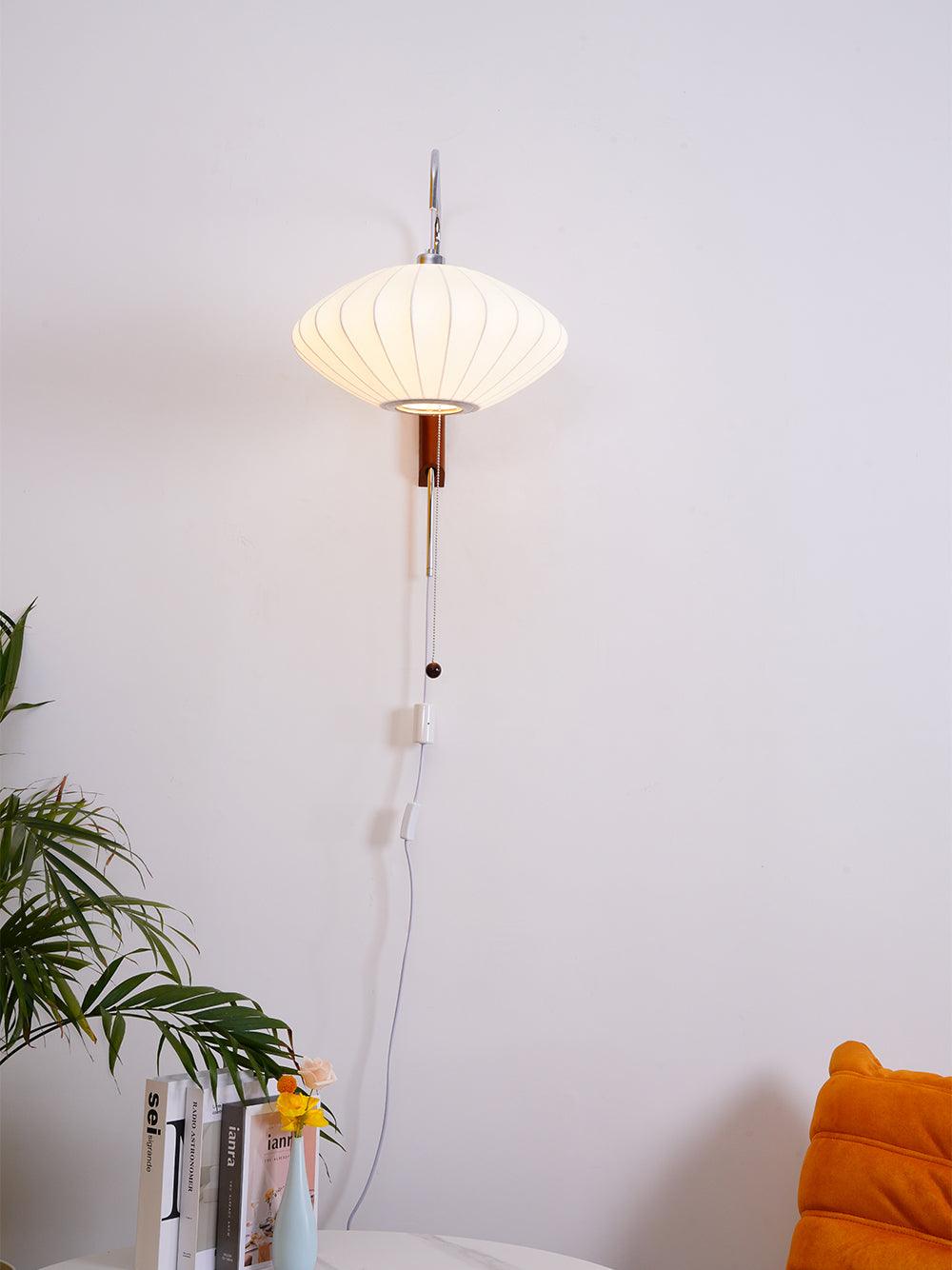 Bubble Ball | Plug In Wall Sconce, Mid Century Swivel Wall Lamp, Globe Bedside Reading Light