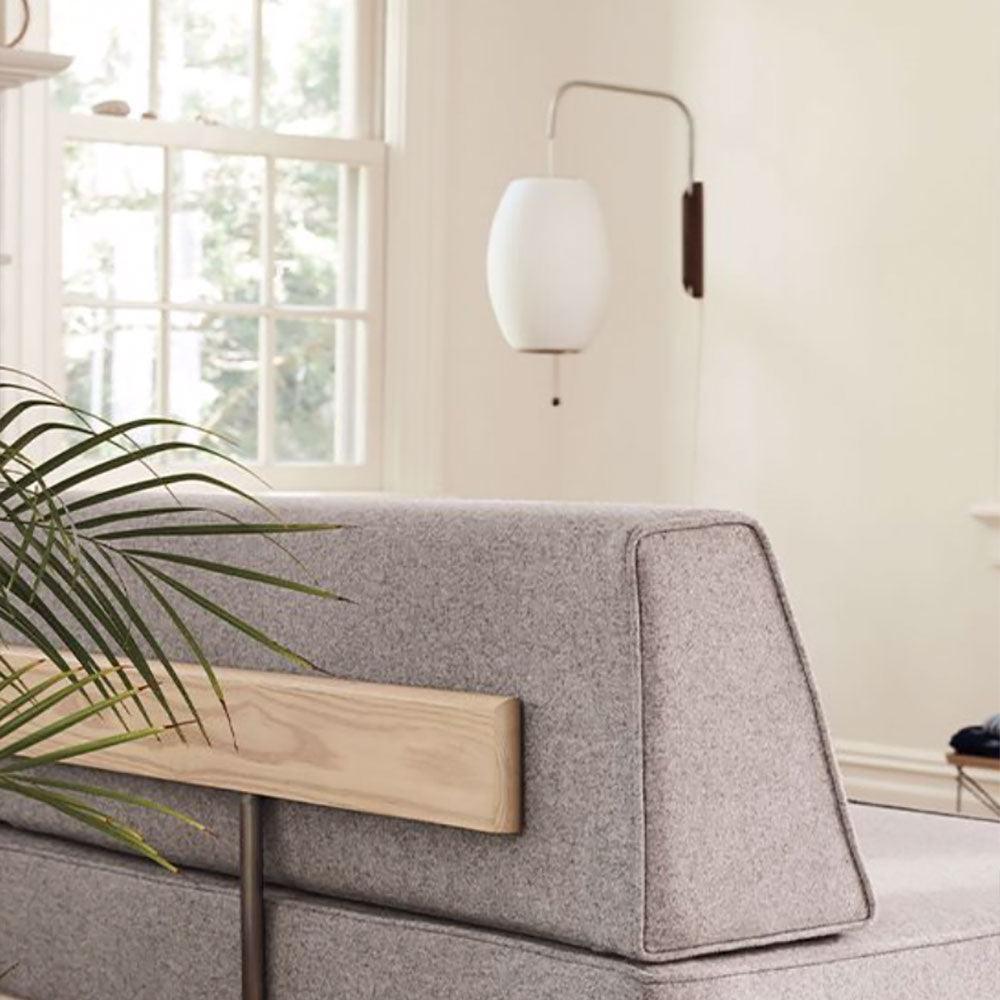 Bubble Ball | Plug In Wall Sconce, Mid Century Swivel Wall Lamp, Globe Bedside Reading Light