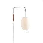 Bubble Ball | Plug In Wall Sconce, Mid Century Swivel Wall Lamp, Globe Bedside Reading Light