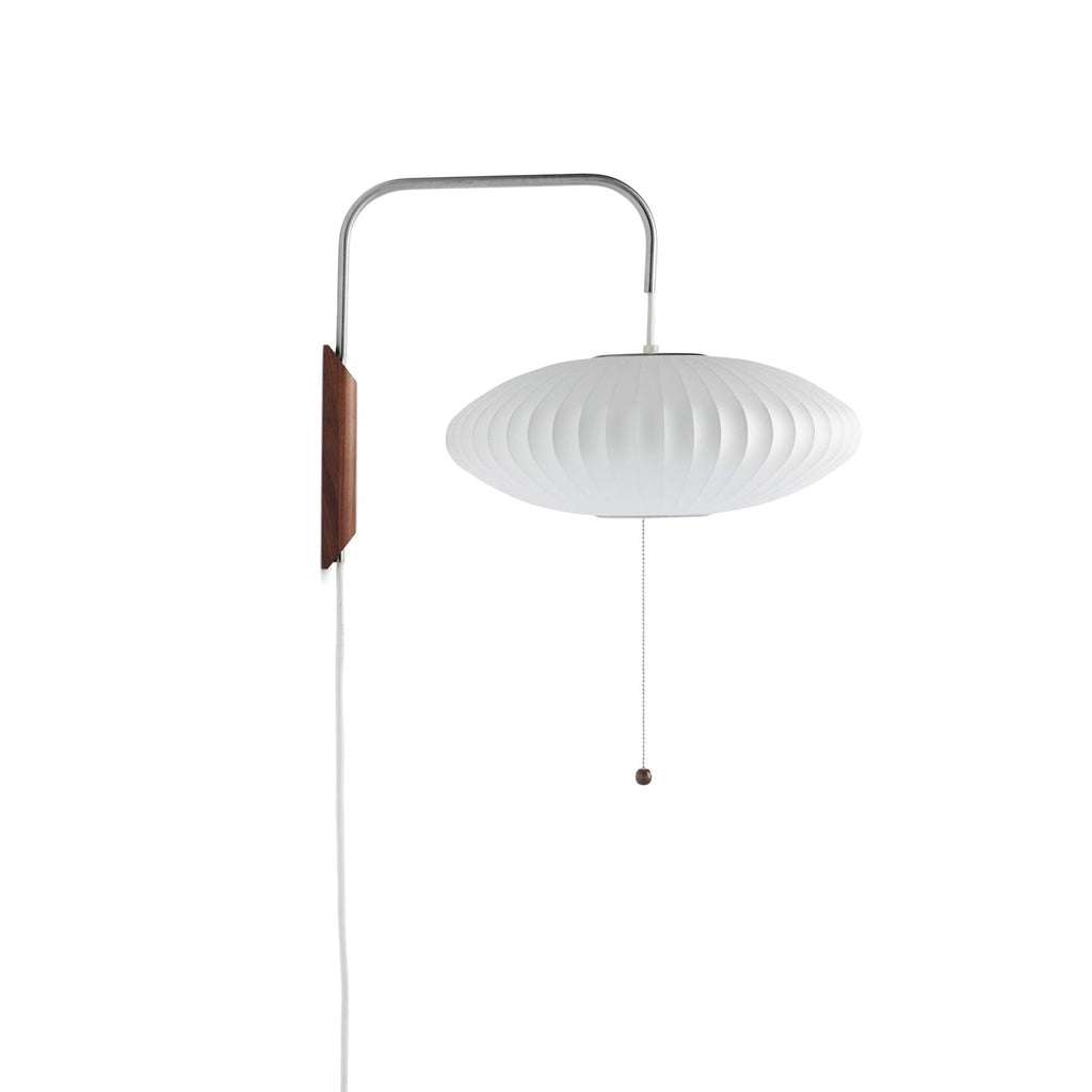 Bubble Ball | Plug In Wall Sconce, Mid Century Swivel Wall Lamp, Globe Bedside Reading Light
