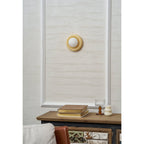 Orla | Onyx Wall Sconce, Natural Stone Globe Wall Light