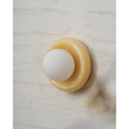 Orla | Onyx Wall Sconce, Natural Stone Globe Wall Light