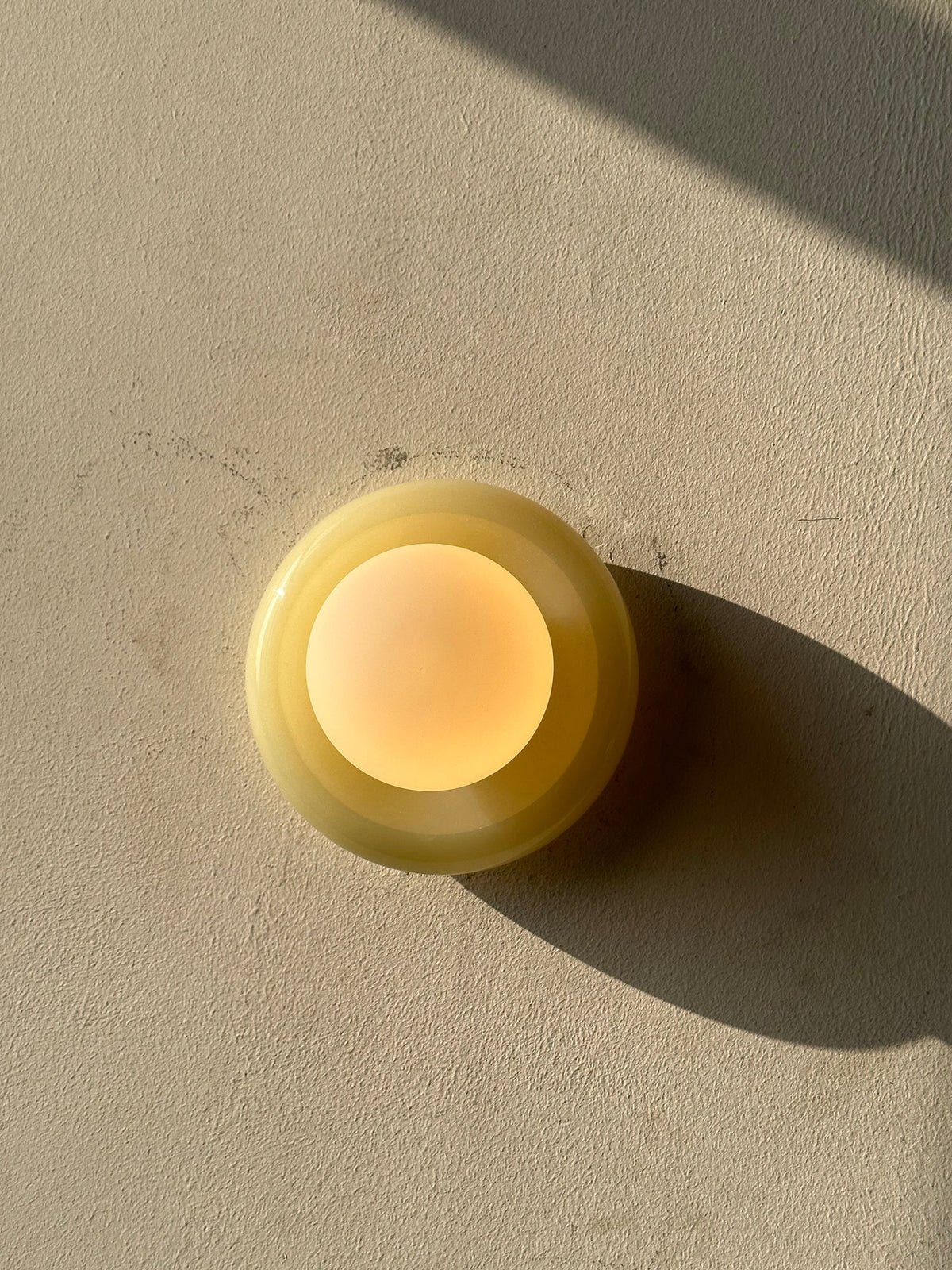 Orla | Onyx Wall Sconce, Natural Stone Globe Wall Light