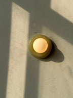 Orla | Onyx Wall Sconce, Natural Stone Globe Wall Light