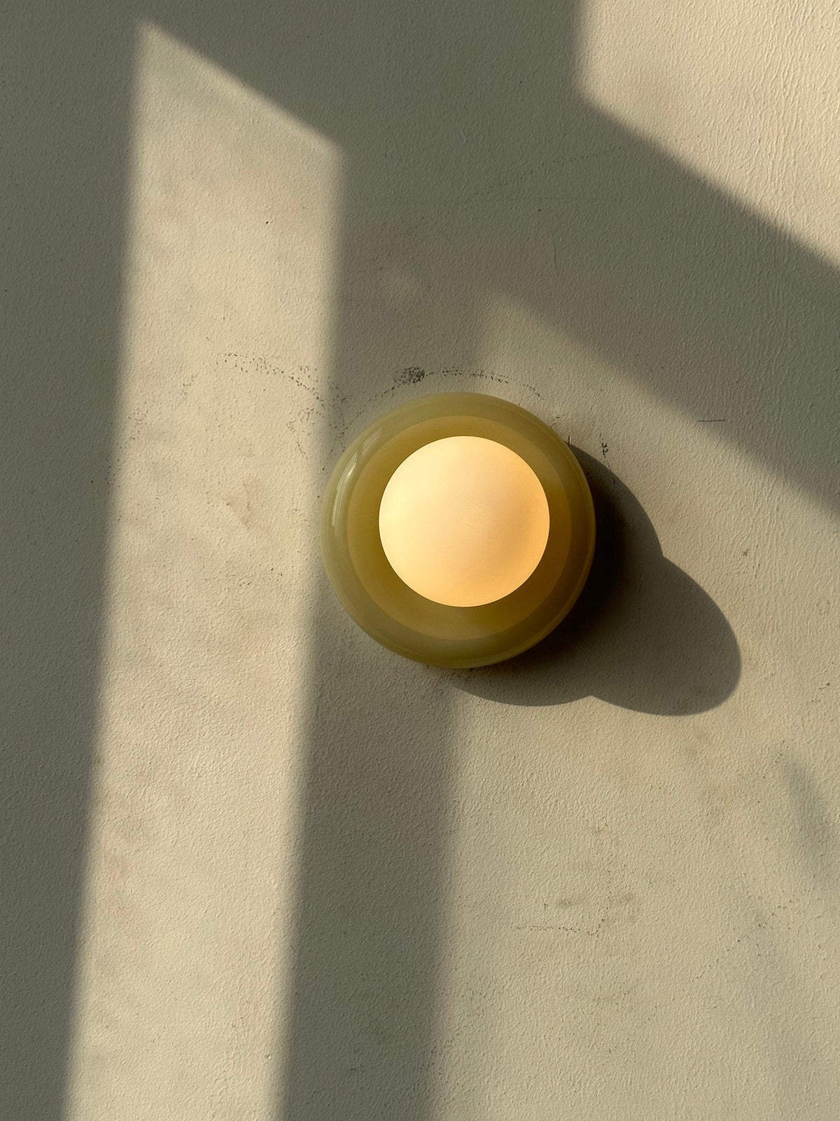 Orla | Onyx Wall Sconce, Natural Stone Globe Wall Light