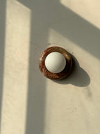 Orla | Onyx Wall Sconce, Natural Stone Globe Wall Light