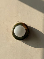 Orla | Onyx Wall Sconce, Natural Stone Globe Wall Light