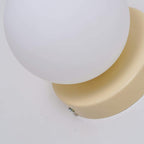 Mochi | Mini Glass Wall Sconce, Small Globe Wall Light in 5 Colors