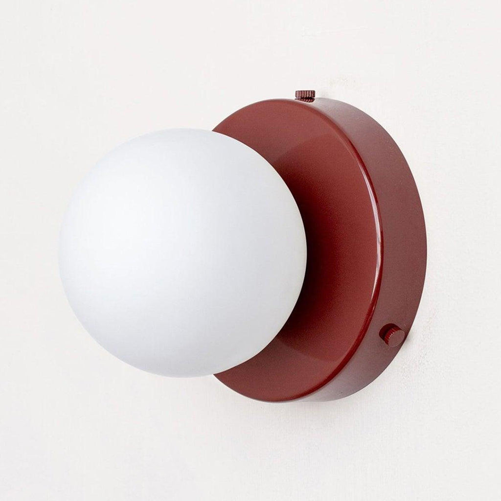 Mochi | Mini Glass Wall Sconce, Small Globe Wall Light in 5 Colors