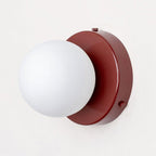 Mochi | Mini Glass Wall Sconce, Small Globe Wall Light in 5 Colors