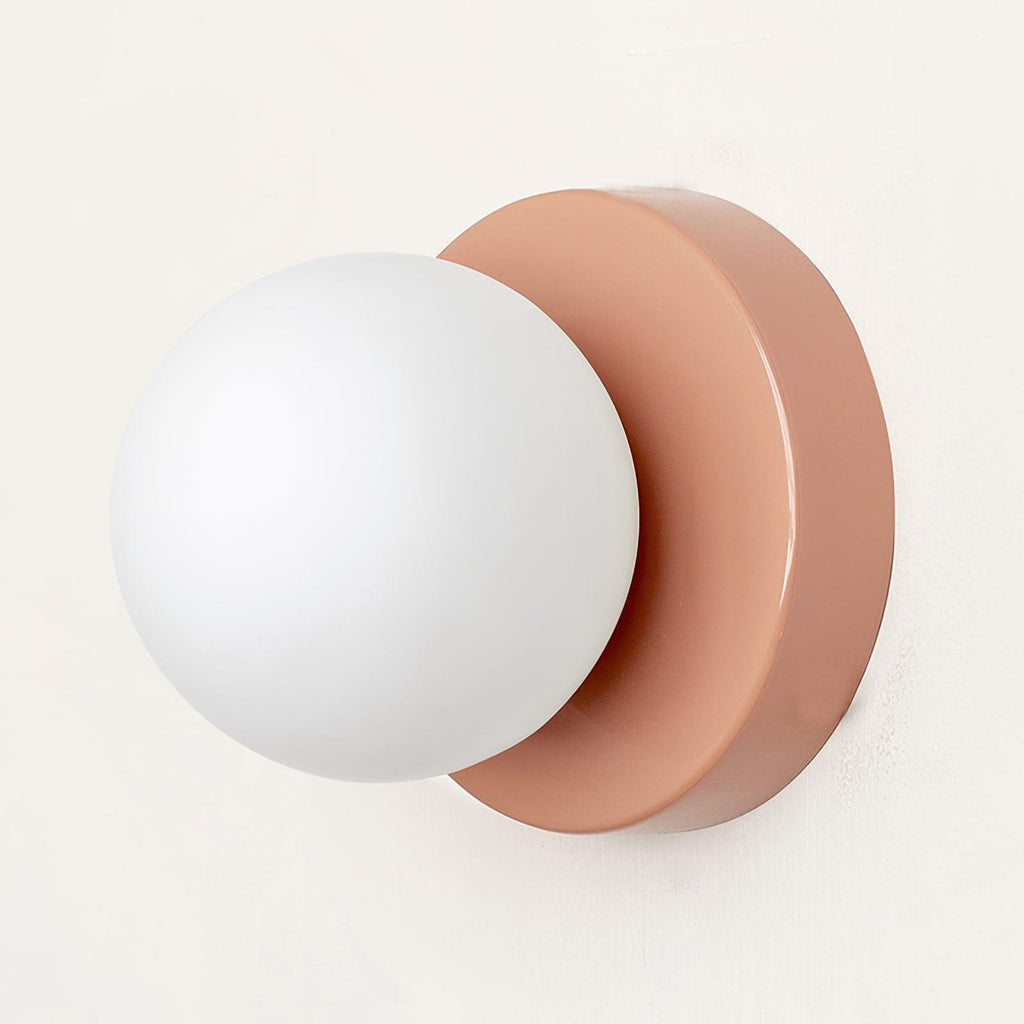 Mochi | Mini Glass Wall Sconce, Small Globe Wall Light in 5 Colors