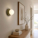 Mochi | Mini Glass Wall Sconce, Small Globe Wall Light in 5 Colors