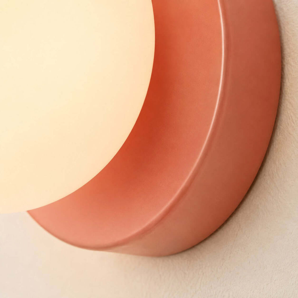 Mochi | Mini Glass Wall Sconce, Small Globe Wall Light in 5 Colors