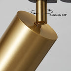 Tubular | LED Track Lighting Kit, Flush Mount Ceiling Spotlights, Adjustable Track Light Fixture