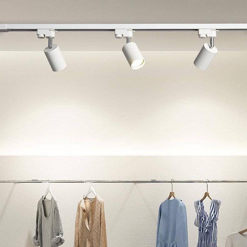 Tubular | LED Track Lighting Kit, Flush Mount Ceiling Spotlights, Adjustable Track Light Fixture
