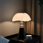 Morel | Mushroom Table Lamp, Large Mid Century Lamp in Black or White, 2 Sizes