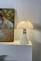 Morel | Mushroom Table Lamp, Large Mid Century Lamp in Black or White, 2 Sizes