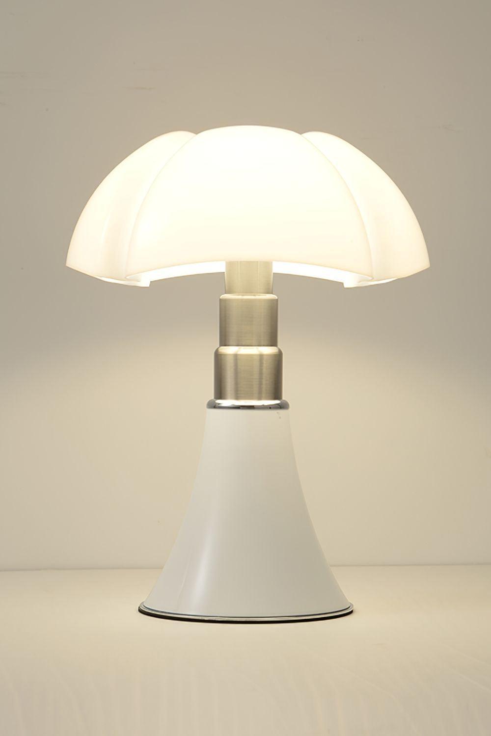 Morel | Mushroom Table Lamp, Large Mid Century Lamp in Black or White, 2 Sizes