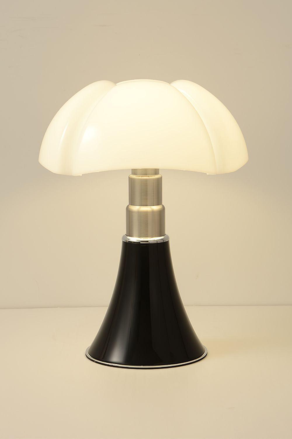 Morel | Mushroom Table Lamp, Large Mid Century Lamp in Black or White, 2 Sizes