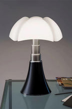 Morel | Mushroom Table Lamp, Large Mid Century Lamp in Black or White, 2 Sizes