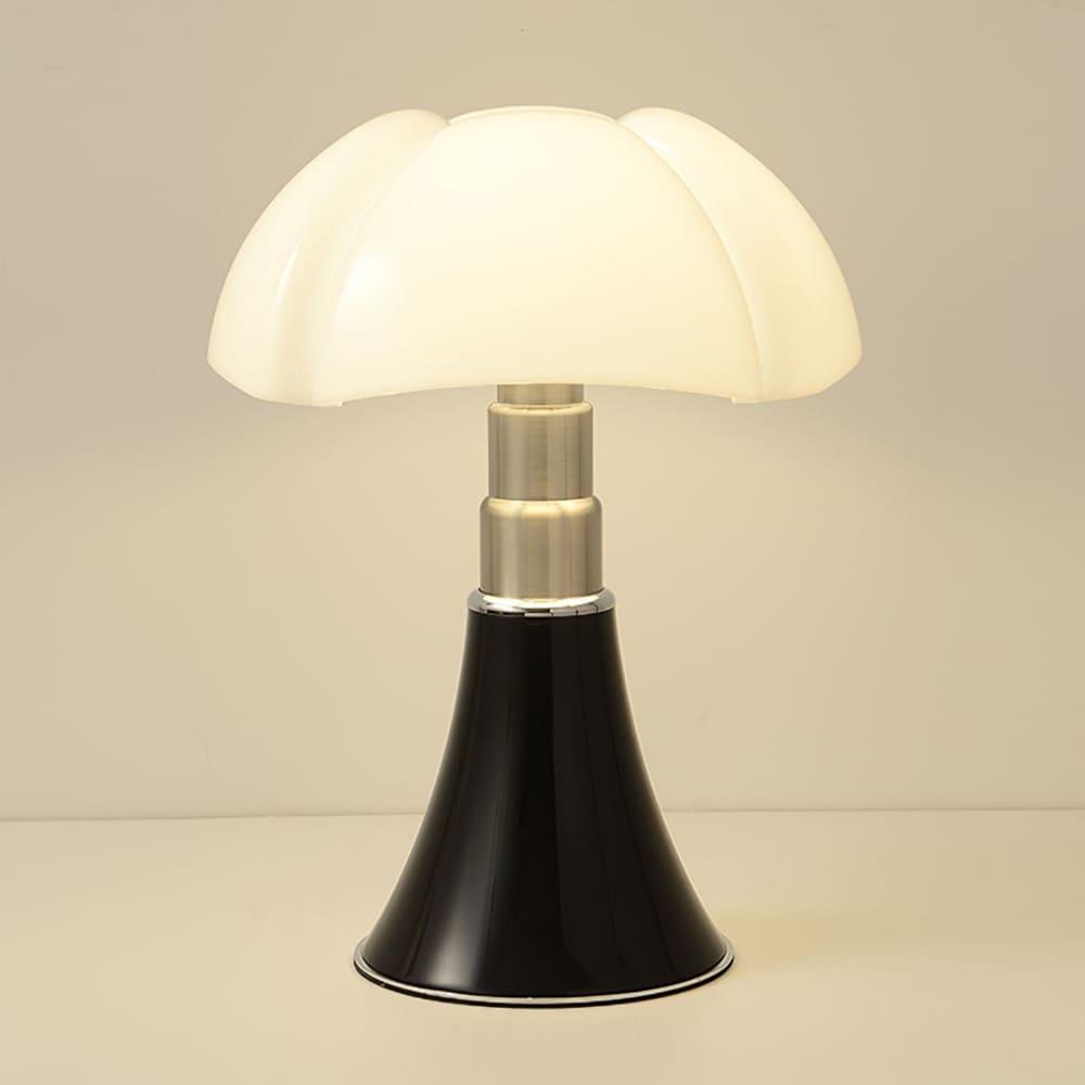 Morel | Mushroom Table Lamp, Large Mid Century Lamp in Black or White, 2 Sizes