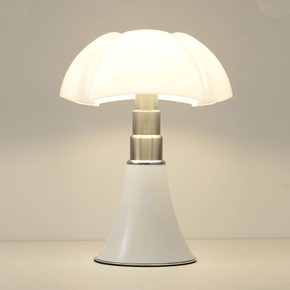 Morel | Mushroom Table Lamp, Large Mid Century Lamp in Black or White, 2 Sizes