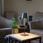 Doku | Cordless Rechargeable Table Lamp, Dimmable Battery LED Lamp for Dining Table and Patio