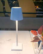 Doku | Cordless Rechargeable Table Lamp, Dimmable Battery LED Lamp for Dining Table and Patio