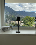 Doku | Cordless Rechargeable Table Lamp, Dimmable Battery LED Lamp for Dining Table and Patio
