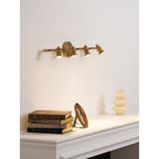 Beaumont | Brass Spotlight Vanity Light Bar, Adjustable Wall Light