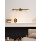 Beaumont | Brass Spotlight Vanity Light Bar, Adjustable Wall Light