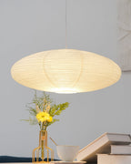Shoji | Paper Lantern Pendant Light, Japanese Washi Rice Paper Chandelier, Large Japandi Hanging Lamp